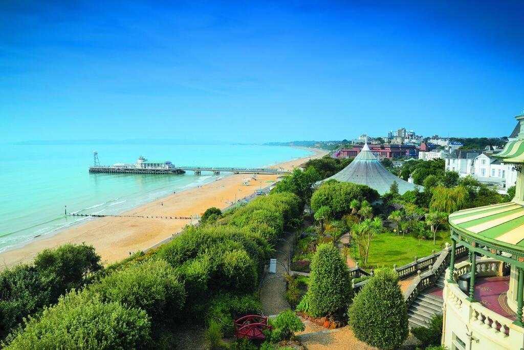 בורנמות' Bournecoast: Lovely Annex With Patio Nr Beach-5286 מראה חיצוני תמונה