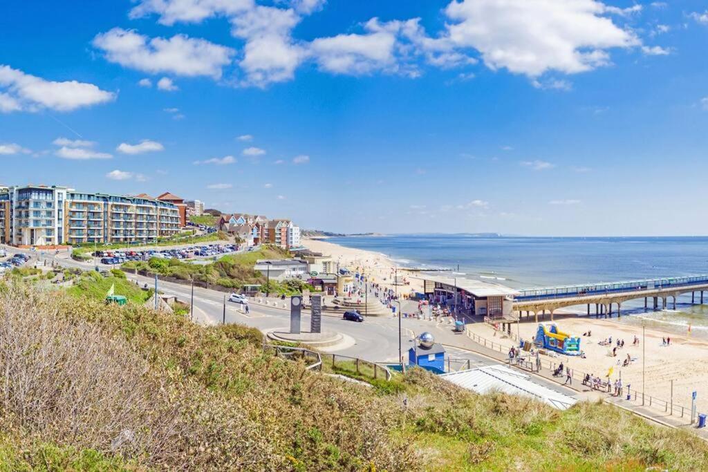 בורנמות' Bournecoast: Lovely Annex With Patio Nr Beach-5286 מראה חיצוני תמונה